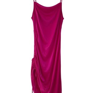 Elegant Pink Women's Dress
